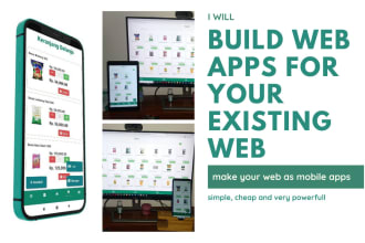 build android web apps for you website
