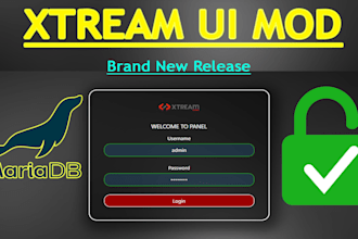 install upgrade brand new xtream UI mod mariadb