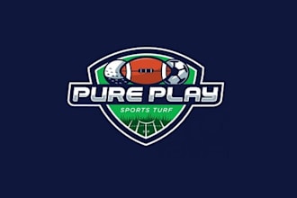 design a revolutionary sport turf logo