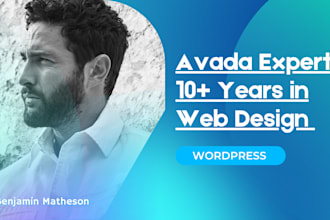 design avada wordpress website design
