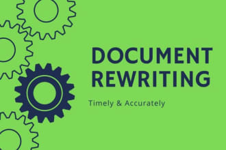 manually paraphrase, rewrite and proofread your content