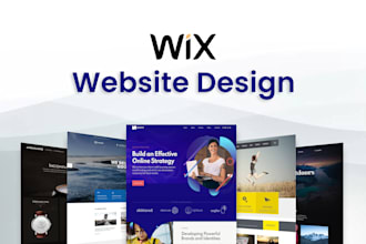 design, develop or redesign a business wix website