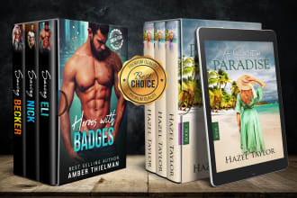 design eye catching 3d box set bundle cover from 2d cover