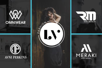 design luxury fashion apparel or urban streetwear clothing brand logo