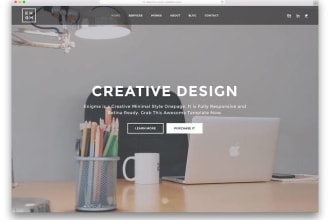 build simple HTML, CSS and javascript website for you