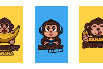 do create cute cartoon mascot logo for your shop, brand, or anything
