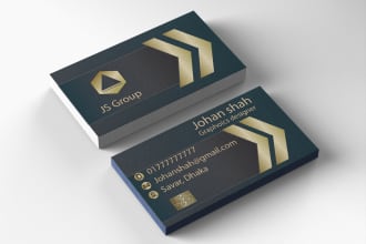 design unique custom minimal luxury modern business card