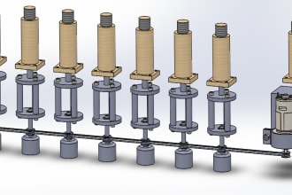 make 3d cad models with solidworks, creo and inventor