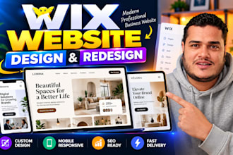 do wix website development wix website design build wix website wix redesign