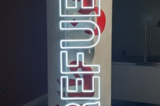 make an amazing neon