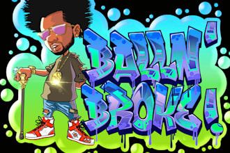 create original and unique graffiti for you