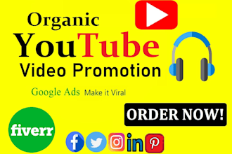 do optimize youtube channel promote your video to get real audience and subs