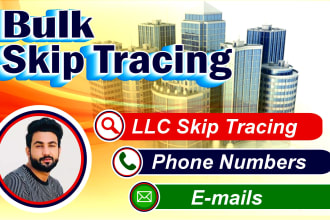 provide skip tracing for real estate business