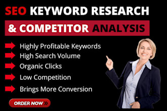 do profitable SEO keyword research and competitor analysis
