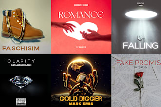 do album cover art, single or mixtape cover artwork