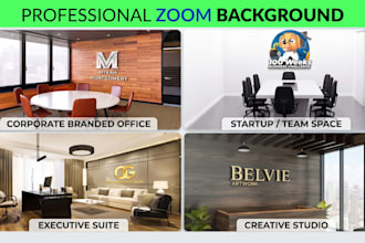 design google meet, teams and zoom virtual background