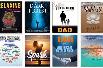 do book cover design, ebook cover design, KDP book cover