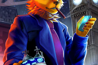 make art of your furry character