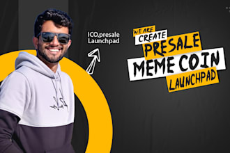 design your bnb or eth token presale website with HTML5 and tailwind