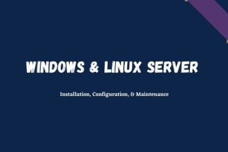 install, configure, manage your linux server