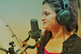 sing asong in a melodious voice for your project