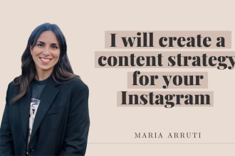 create a content strategy for your instagram account
