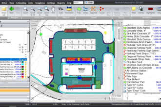 do the construction estimates by planswift takeoff