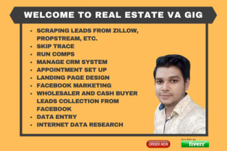 be your professional real estate virtual assistant