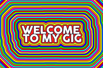 photoshop text effect groovy outline effect