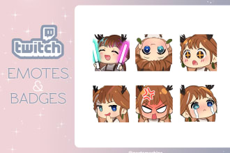 create awesome twitch emote and badges