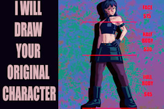 draw your original character