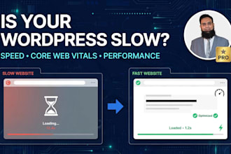 speed up and optimize your wordpress website and improve core web vitals
