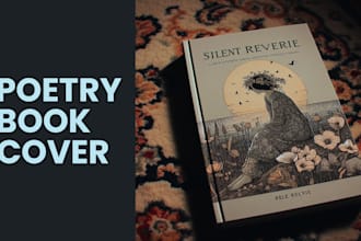 create a poetry book cover for you
