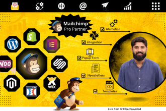 integrate mailchimp, automation, newletter, leadspage, popup