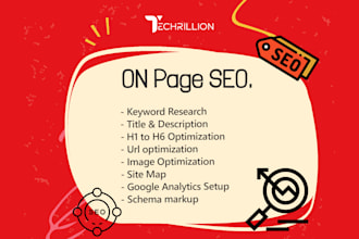 do complete on page seo optimization of your website