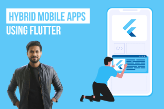 develop hybrid flutter apps