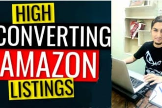 craft a perfect amazon product listing and amazon listing optimization