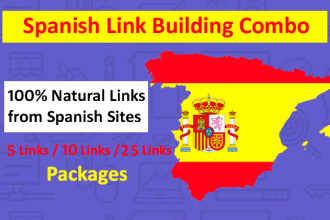 do spanish link building combo package