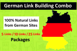 do german link building combo package