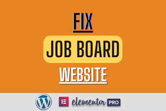 do job board theme and plugin fixes and expert wordpress support