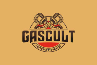 create a cool logo for a bunch of guys who love wrenches and motorcyles