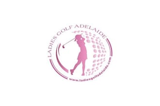 create a golf logo for ladies