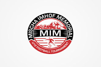 create a new logo for a kids football tournament