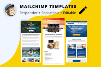 make a mailchimp email template