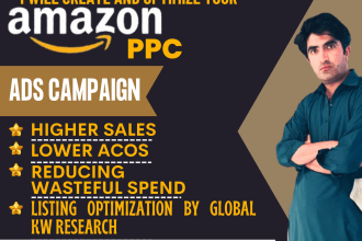 do amazon PPC campaign , amazon PPC management and amazon ppc optimization