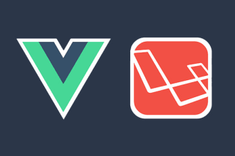 build laravel, vuejs website
