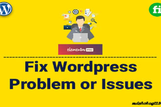 fix design problem, responsive problem, website issues, wordpress error or bugs