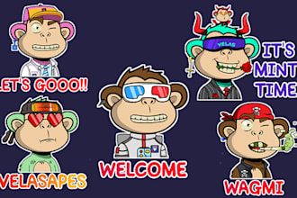 do  telegram chat stickers, telegram stickers package, crypto stickers