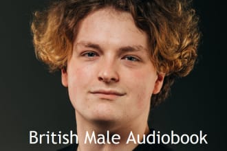 record an acx compliant male british audiobook voiceover