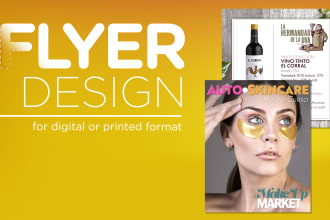 design a professional flyer